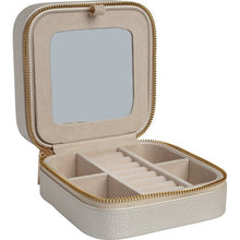 Load image into Gallery viewer, Leatherette Jewelry Case with Mirror