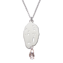 Load image into Gallery viewer, Allira Pendant-Sterling Silver 14KY Herkimer Diamond