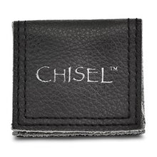 Load image into Gallery viewer, Chisel Ceramic Black Beveled Edge 8mm Brushed and Polished Band