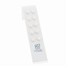Load image into Gallery viewer, 8mm Freshwater Pearl Stud Earrings
