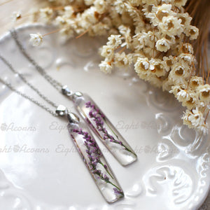 Real Flower Necklace