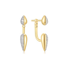 Load image into Gallery viewer, Two-Tone Sparkling Puffy Spike Ear Jackets