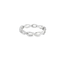 Load image into Gallery viewer, 14K White Gold and Diamond Ring