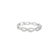 Load image into Gallery viewer, 14K White Gold and Diamond Ring