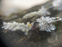 Load image into Gallery viewer, Damia Dangle Earrings - Sterling Silver, Australian Opal and Quartz