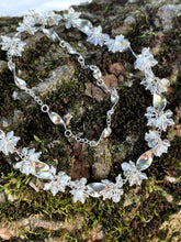 Load image into Gallery viewer, Nephele Necklace - Sterling Silver, Australian Opals and Quartz