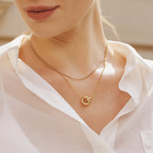 Load image into Gallery viewer, Gold Linked Necklace