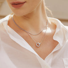 Load image into Gallery viewer, Silver Linked Necklace