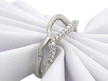 Load image into Gallery viewer, 14KW Diamond and Matte Ring