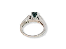 Load image into Gallery viewer, 14K 0.98ct Emerald and Diamond Ring