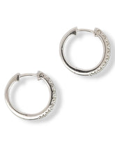 Load image into Gallery viewer, 18K 0.5ctw Diamond Hoops