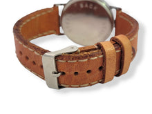 Load image into Gallery viewer, Squirrel and Acorns Brown Leather Wrist Watch