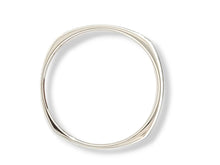 Load image into Gallery viewer, Sterling Comfort Fit Square Band
