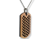Load image into Gallery viewer, Stainless Steel Hexagon Layered Tags Necklace