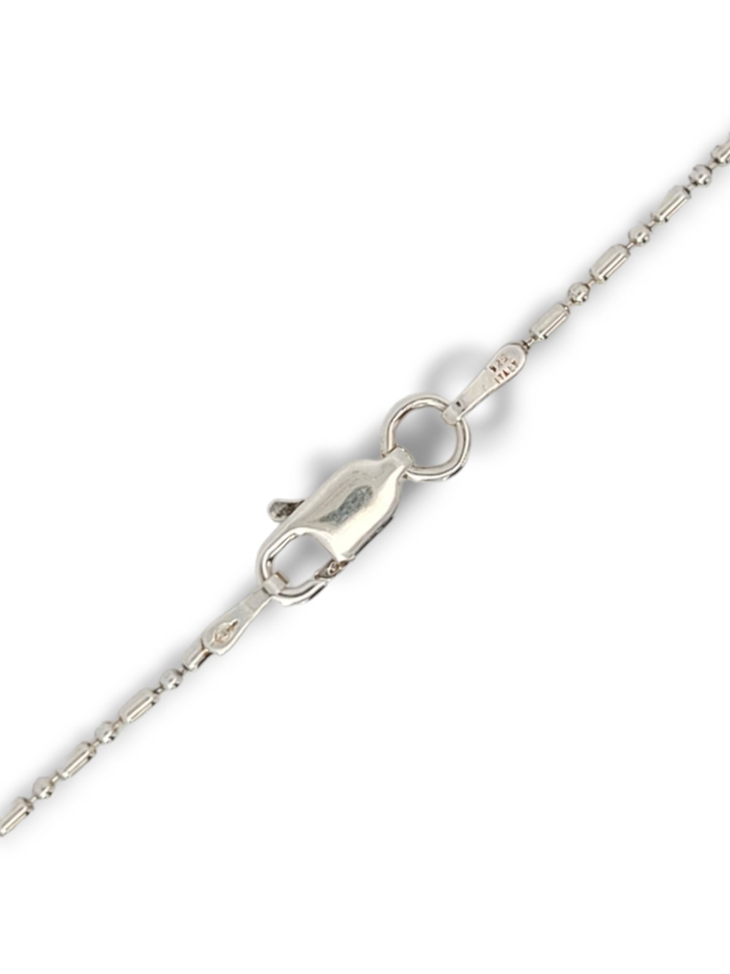 Sterling Silver Bead Chain - 18