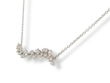 Load image into Gallery viewer, 14K 0.43ctw Scattered Wave Necklace