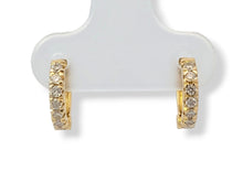 Load image into Gallery viewer, 14KY 0.21ctw Diamond Huggie Earrings