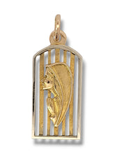 Load image into Gallery viewer, Estate 18K Praying Mary Pendant