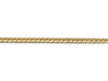 Load image into Gallery viewer, 14KY 1.8mm Diamond Cut Square Wheat Chain - 20"