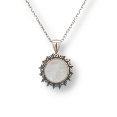 Small Sun and Moon Eclipse Necklace