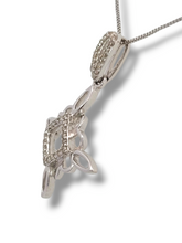 Load image into Gallery viewer, 14KW 1/5 CTW Diamond Pendant