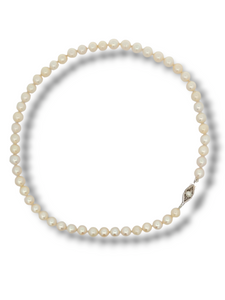 Estate 10KW Cultured Freshwater Pearl Strand - 15.5"