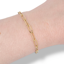 Load image into Gallery viewer, 14KY 3.6mm Paperclip Bracelet