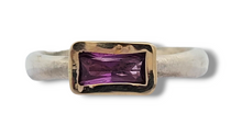 Load image into Gallery viewer, Sterling Silver and 14k with Pink Tourmaline