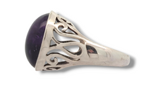 Load image into Gallery viewer, Sterling Silver Amethyst Ring