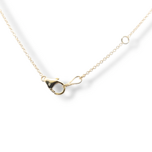 Load image into Gallery viewer, 14k Yellow Pave Diamond Butterfly Necklace