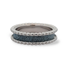 Load image into Gallery viewer, Sterling Silver Colorful Sparkle Band