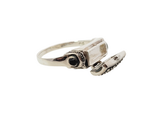 Load image into Gallery viewer, Sterling Poison Ring, size 9