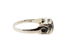 Load image into Gallery viewer, Sterling Poison Ring, size 9