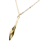 Load image into Gallery viewer, Gold Plated over Sterling Silver Twist Necklace