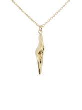 Load image into Gallery viewer, Gold Plated over Sterling Silver Twist Necklace