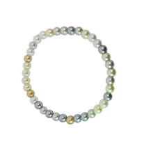 Load image into Gallery viewer, Multicolored Pearl Stretch Bracelet