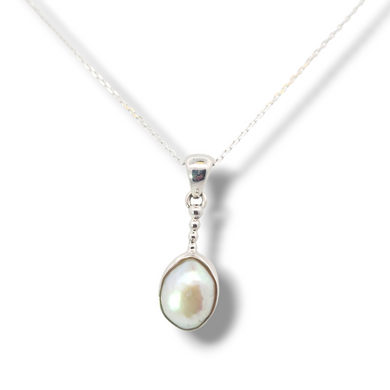 Freshwater Pearl Sterling Silver Necklace