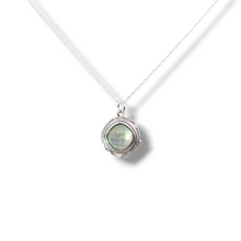 Load image into Gallery viewer, Faceted Amazonite in Organic Sterling Necklace
