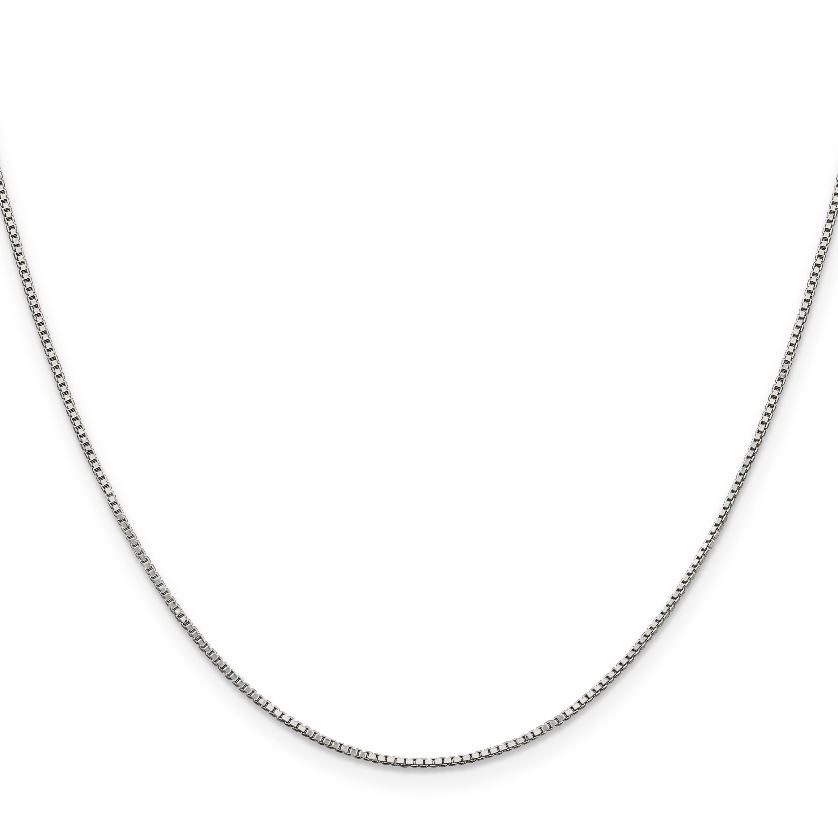 Sterling Silver Box Chain .90mm