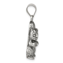 Load image into Gallery viewer, Sterling Silver Antiqued Squirrel Charm