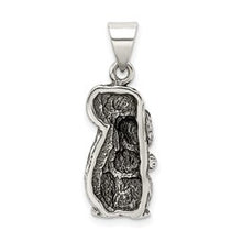 Load image into Gallery viewer, Sterling Silver Antiqued Squirrel Charm