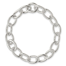 Load image into Gallery viewer, Sterling Silver Rhodium-plated Bracelet - 7"
