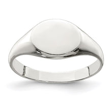 Load image into Gallery viewer, Sterling Silver Signet Ring - Engravable