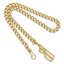 Load image into Gallery viewer, Brass with Gold Finish Watch Chain