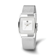 Load image into Gallery viewer, Charles Hubert Stainless Steel White Dial Milanese Band Watch