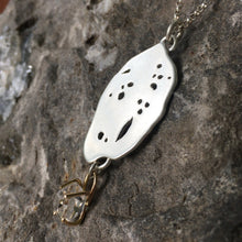 Load image into Gallery viewer, Allira Pendant-Sterling Silver 14KY Herkimer Diamond