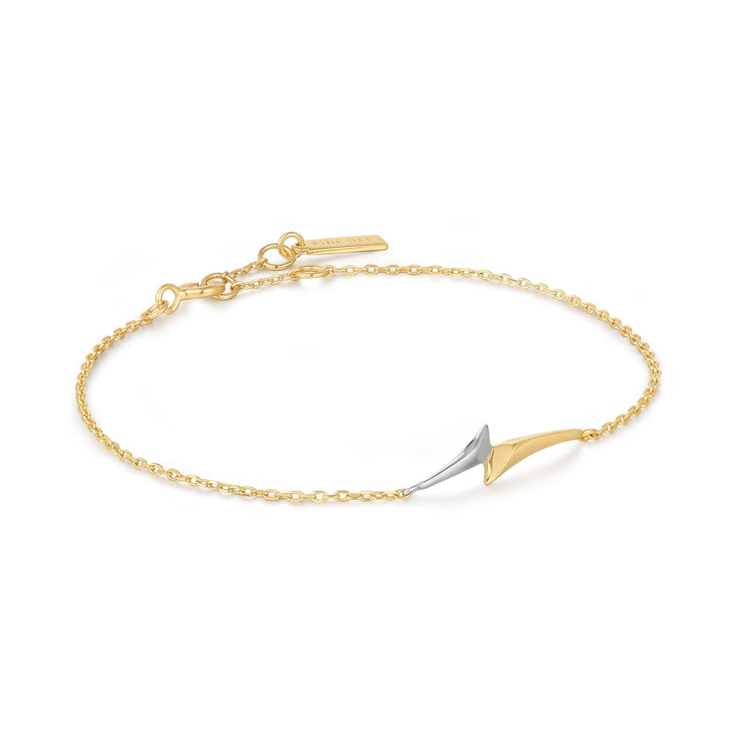 Gold Arrow Chain Bracelet