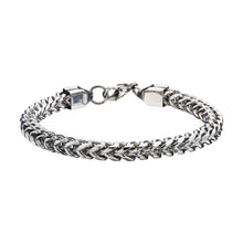 Load image into Gallery viewer, 6mm Steel Rounded Franco Chain Bracelet