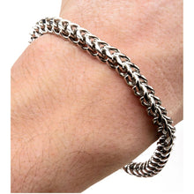 Load image into Gallery viewer, 6mm Steel Rounded Franco Chain Bracelet