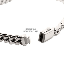 Load image into Gallery viewer, 6mm High Polished Stainless Steel Heavy Miami Cuban Chain Bracelet